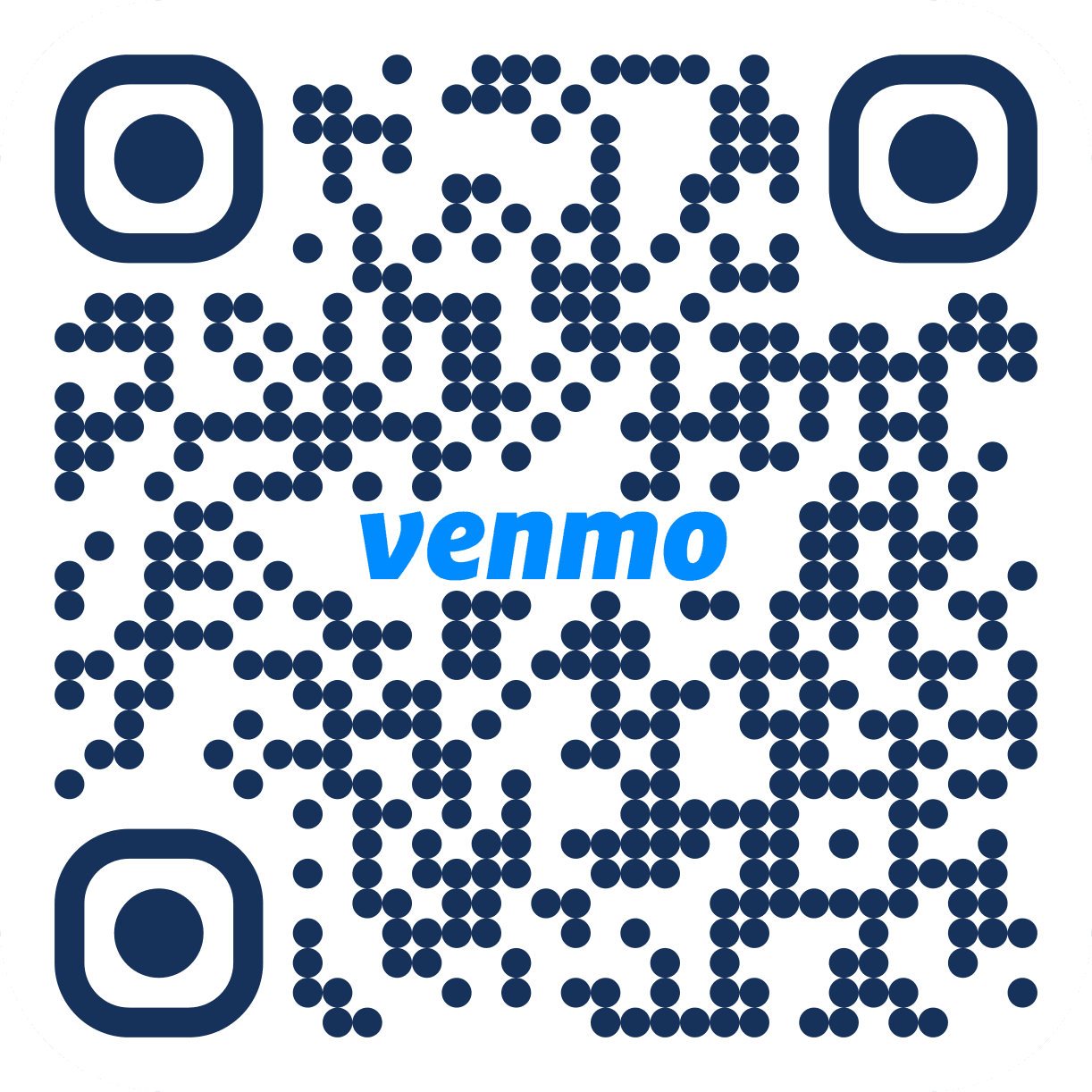 Venmo QR code for Morse For Idaho
